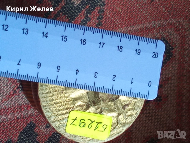 Дървен свештник 51297, снимка 4 - Антикварни и старинни предмети - 53392247