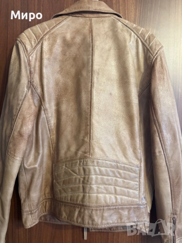 Кожено яке , снимка 2 - Якета - 52005301