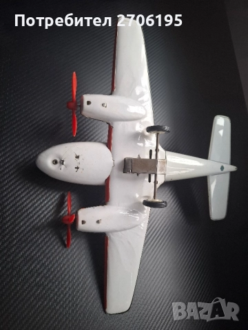 Метално Винтидж самолетче , снимка 10 - Колекции - 52814938