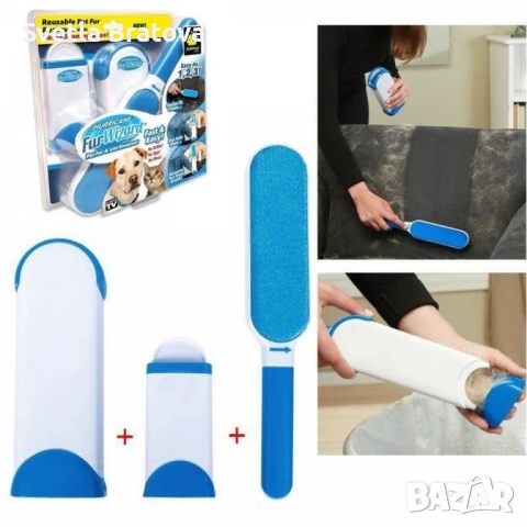Иновативна четка за почистване на косми FurWizard, снимка 2 - Други стоки за животни - 50853490