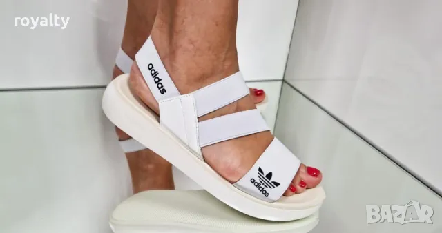Adidas бели дамски сандали , снимка 2 - Сандали - 50131879