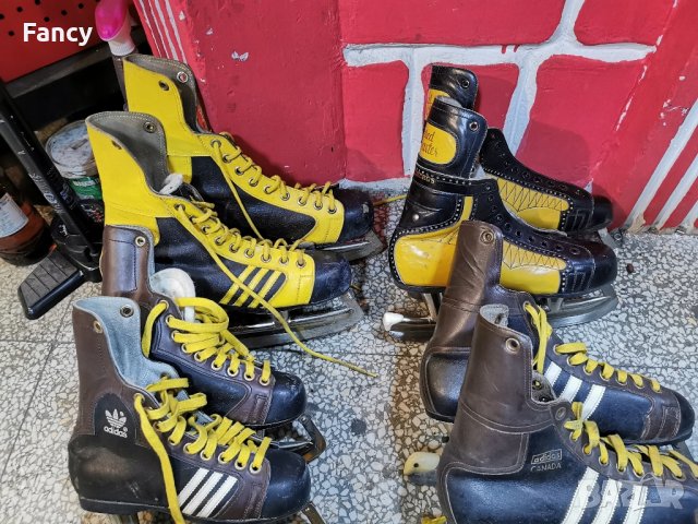 Стари кънки за хокей Adidas , снимка 9 - Зимни спортове - 43105411