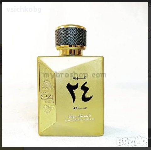 Луксозен арабски парфюм Oud 24 Hours Majestic Gold от Al Zaafaran 100ml пачули, кехлибар, снимка 5 - Мъжки парфюми - 39440389