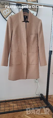 H&M  дълго елегантно сако S, снимка 4 - Сака - 49447259