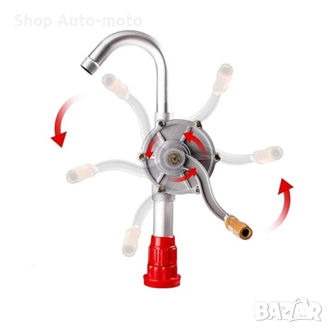 Ръчна помпа за течности Automat, За дизел и масло, Алуминий, 28L/min, снимка 5 - Аксесоари и консумативи - 50593256