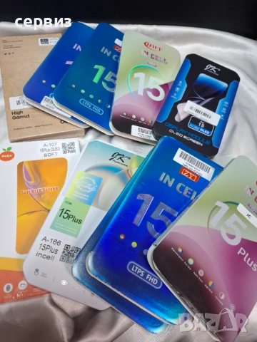 Дисплей за Iphone 15 ,15 Plus Дисплей + Тъч скрийн