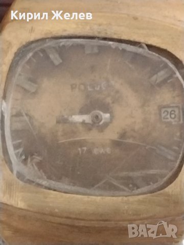 Стар мъжки часовник с позлатена рамка за части колекция 37186, снимка 2 - Други ценни предмети - 43895150