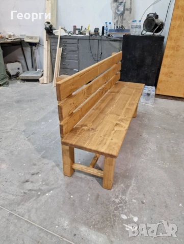 пейка от масив, снимка 3 - Градински мебели, декорация  - 50482741