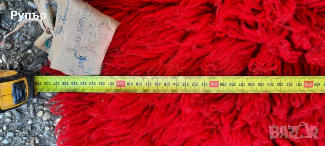 Червен Родопски китеник, снимка 5 - Покривки за легло - 39520676