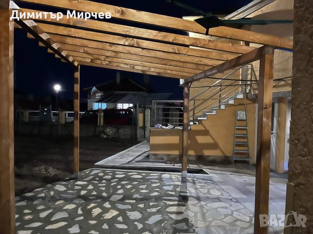 Изграждане на дървени навеси и беседки, снимка 18 - Други ремонти - 39718868