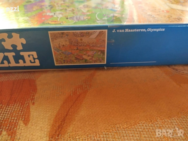 Пъзел "Olympics” Jumbo 1988г. 1000 части , снимка 4 - Пъзели - 53161824