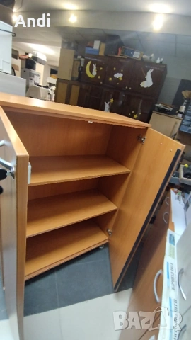 Двукрил гардероб - офис шкаф със заключване 100/42/135см., снимка 15 - Гардероби - 53201719