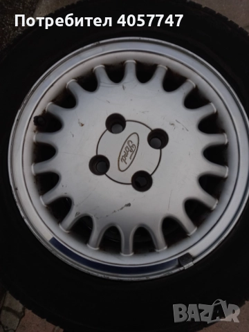 4 броя гуми с джанти за Форд , снимка 8 - Гуми и джанти - 52680719