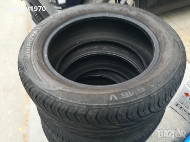 4БР ГУМИ-UNIROYAL 205/55/16-ВНОС GERMANY 2809252002, снимка 6 - Гуми и джанти - 51870512