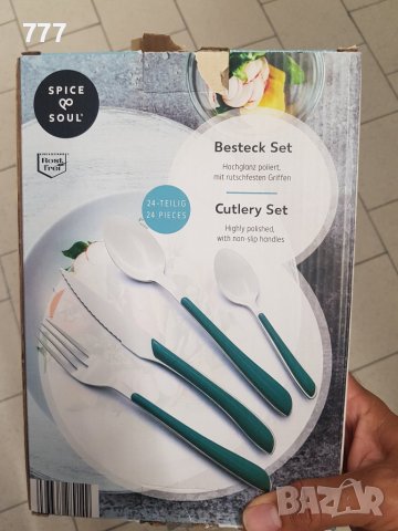 Прибори за хранене 24 бр, снимка 3 - Прибори за хранене, готвене и сервиране - 37442266