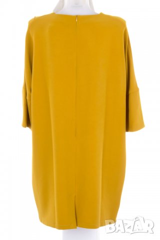 Рокля в цвят горчица марка La Aurora - 3XL, снимка 4 - Рокли - 33238061