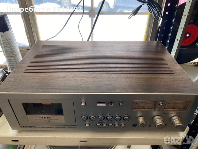 Дек Akai GXC-760D Като нов 3-глави 2 мотора, сервизиран, с нови ремъци и тонролки, снимка 7 - Декове - 33786338