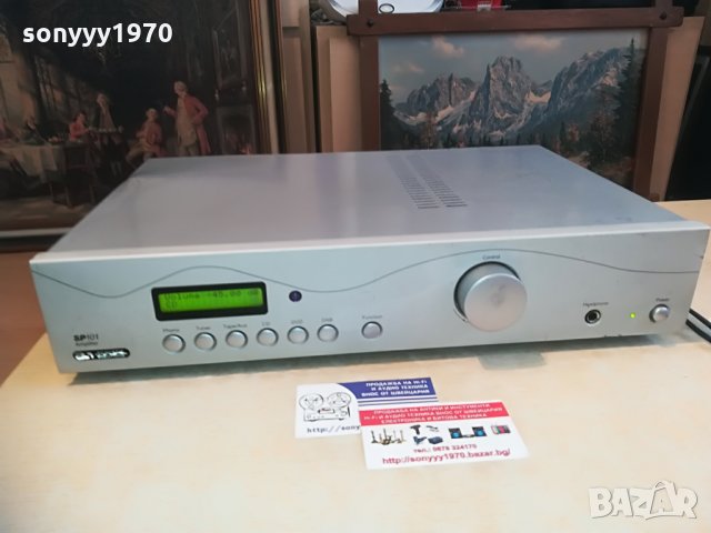 acoustic solutions sp101 stereo amplifier-внос англия, снимка 3 - Ресийвъри, усилватели, смесителни пултове - 28405181