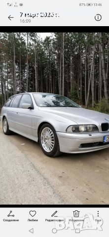 Продавам бмв е39 комби , снимка 2 - Автомобили и джипове - 38874328