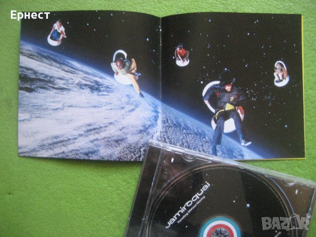 фънк албум в Гинес Jamiroquai - Travelling without moving CD, снимка 2 - CD дискове - 43016877