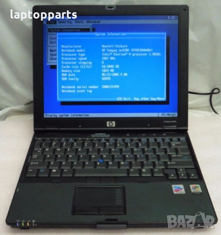 HP Compaq NC4200 на части