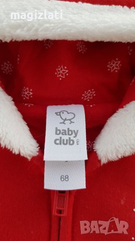 Бебешка Коледна блуза 3-6 месеца, снимка 3 - Бебешки блузки - 38553027