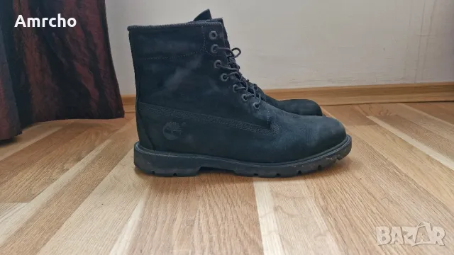 Велурени ботуши Timberland (44), снимка 1