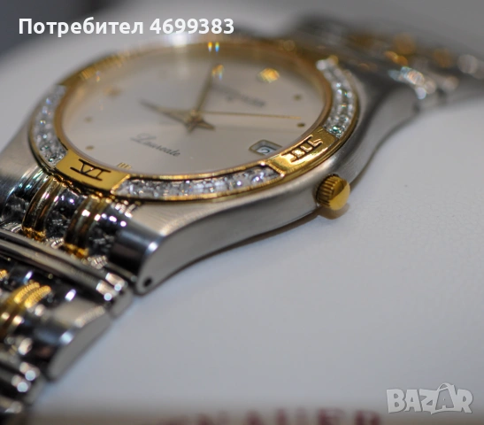 Швейцарски дамски часовник с диаманти - Wittnauer Laureate, снимка 8 - Дамски - 53031051