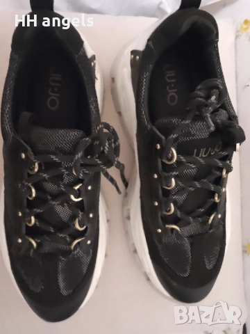 Liu Jo Wave черни сникърси на платформа, снимка 3 - Кецове - 52682655