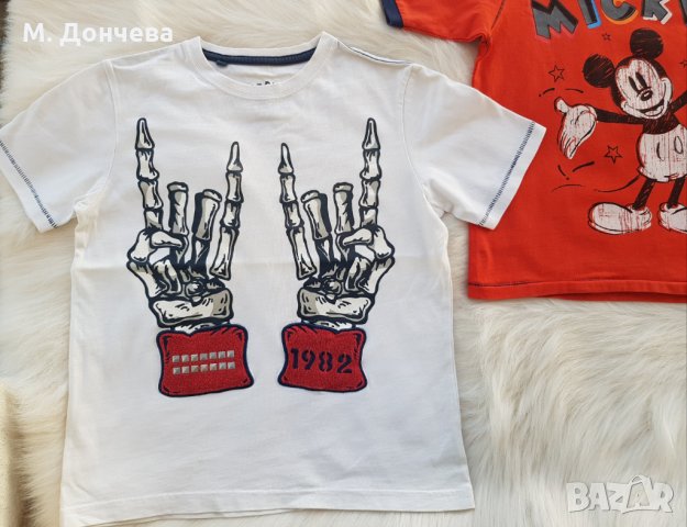 Тениски за момче 5-7 години, снимка 5 - Детски тениски и потници - 27983737