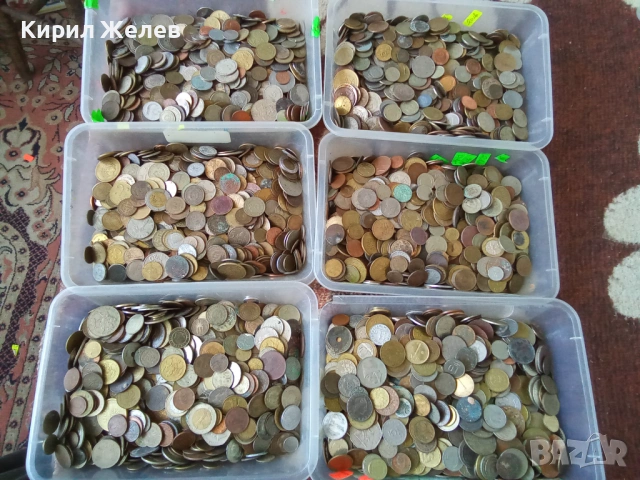 Монети от цял свят 6000 броя 22,225 кила , снимка 18 - Нумизматика и бонистика - 48085246