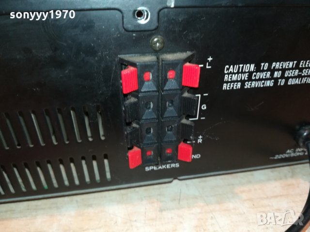 sherwood al-1110 ampli-внос germany-усилвател за ремонт 2810211631, снимка 8 - Ресийвъри, усилватели, смесителни пултове - 34613496