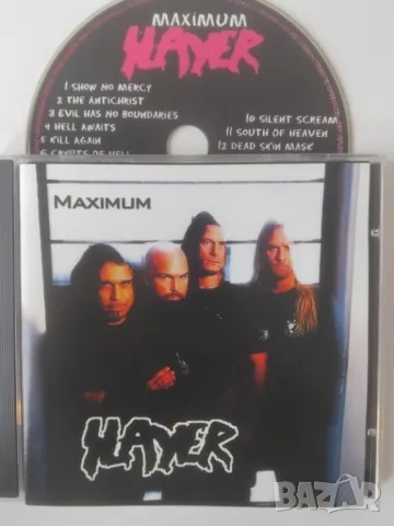 Slayer - Maximum Slayer много рядък метъл диск неофициално издание, снимка 4 - CD дискове - 48932952
