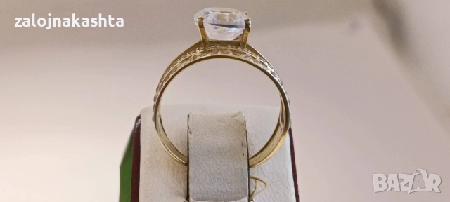 Нов-Златен пръстен -3,42гр/14кр, снимка 4 - Пръстени - 52574104