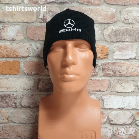Нова зимна шапка на автомобилната марка Mercedes AMG (Мерцедес), снимка 5 - Шапки - 43280135