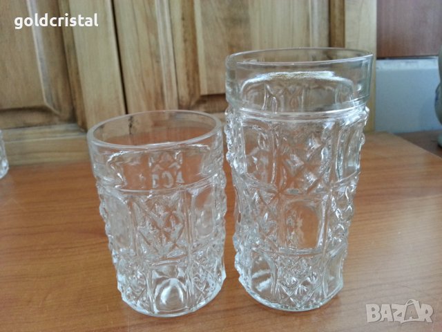 Стъклена гарафа, снимка 8 - Антикварни и старинни предмети - 36991507