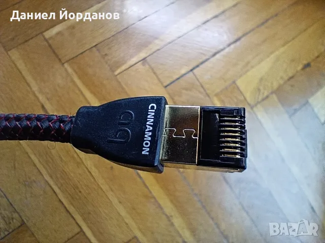 AudioQuest Cinnamon RJ/E, снимка 3 - Ресийвъри, усилватели, смесителни пултове - 50385134