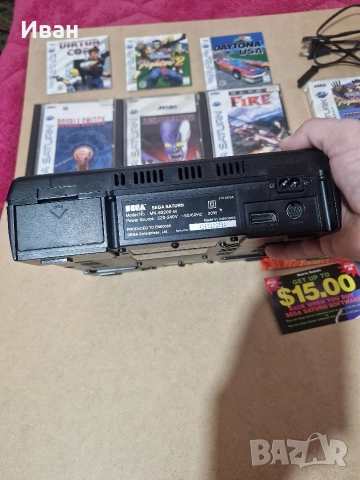sega saturn комплект , снимка 3 - Други игри и конзоли - 52971465