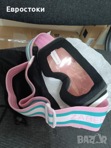 Ски очила ZABERT OTG, дамски ски очила за ски и сноуборд, лещи против замъгляване, 100% UV защита, снимка 8 - Зимни спортове - 50587050