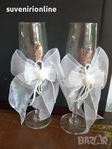 Ритуални чаши, снимка 2 - Сватбени аксесоари - 36742837