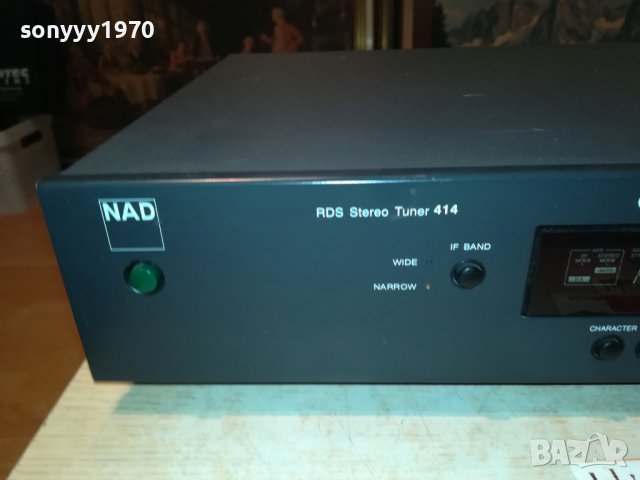 NAD 414RDS STEREO TUNER-ВНОС SWISS 3110221823, снимка 10 - Ресийвъри, усилватели, смесителни пултове - 38514134
