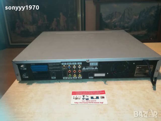 lg rh4810v hdd/dvd recorder+remote 0304211225, снимка 9 - Плейъри, домашно кино, прожектори - 32407416