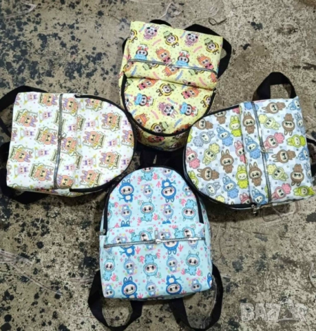 Детска раничка с весели герои – удобство и настроение за всяко дете labubu, снимка 2 - Раници - 51927104