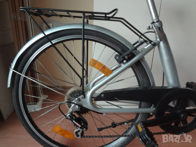Сгъваем немски велосипед 26 инча с ниска рамка и скорости, снимка 9 - Велосипеди - 53525890