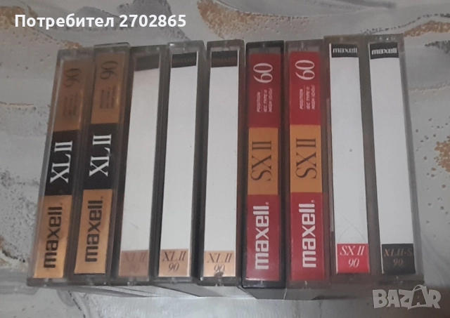  Аудио касети Maxell - хром