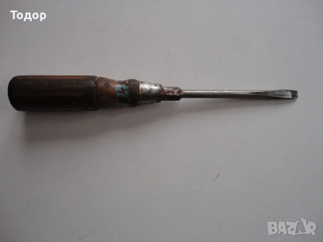 Немска армейска отвертка Drop Vera Fored Chrom Vanadium, снимка 7 - Отвертки - 50535660