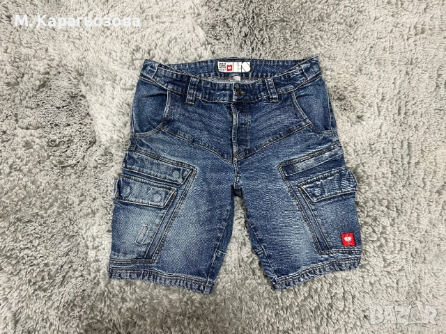 Engelbert Strauss Cargo shorts POWERdenim, Размер 54, снимка 2 - Къси панталони - 53298665
