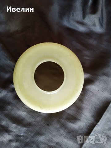 старо стъкло за настолна лампа арт деко, снимка 3 - Настолни лампи - 26543246