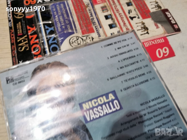 NICOLA VASSALLO CD 1412251742, снимка 10 - CD дискове - 52792451