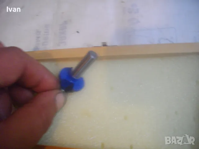 НОВ НЕМСКИ КОМПЛЕКТ 6 БРОЯ ФРЕЗИ ФРЕЗЕРИ ЗА ОБЕРФРЕЗА ЗА ДЪРВО ЗАХВАТ ОПАШКА ф8мм В ДЪРВЕНА КУТИЯ, снимка 13 - Други инструменти - 49775097